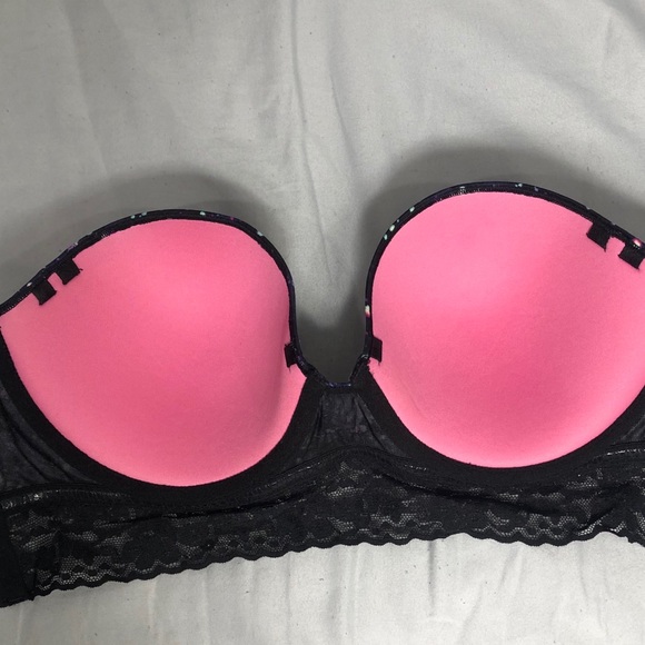 PINK Victoria’s secret 34D galaxy strapless bra - Picture 5 of 15